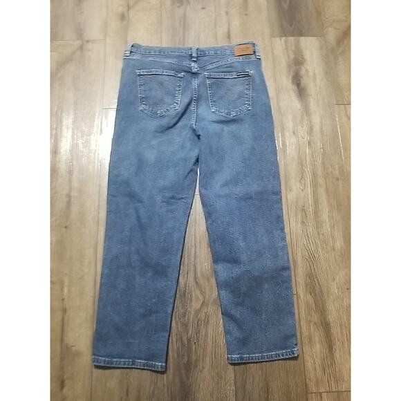 Calvin Klein Jeans Women's High Rise Straight Denim Size 14 Jeans - Picture 6 of 6